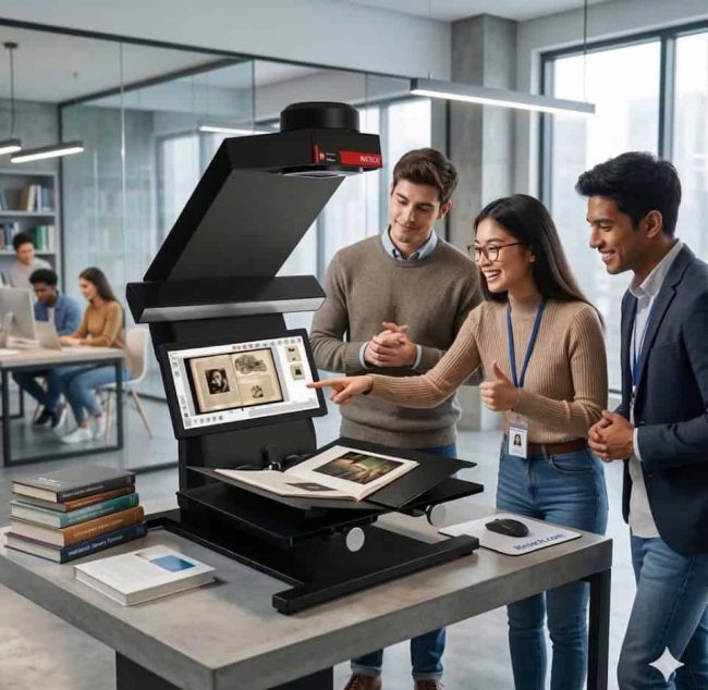 book2net scanner library student scanning book to phone