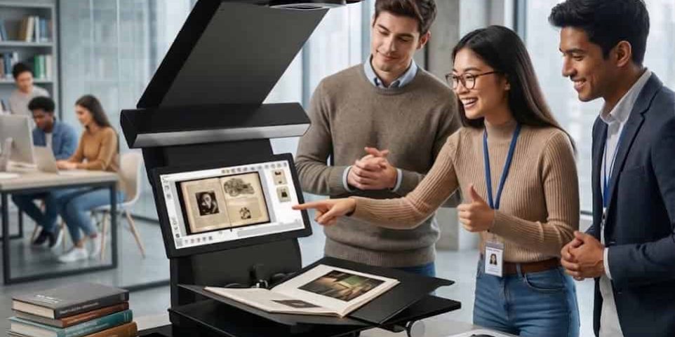 book2net scanner library student scanning book to phone